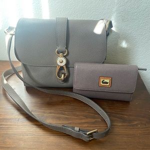 Dooney & Bourke Gray Purse & Wallet